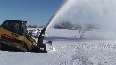 skid steer powered quick attach|quick attachment skid steers snow blower.